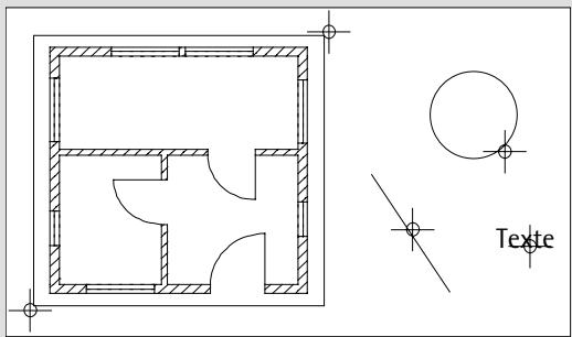 CAD LIMITED ALLPLAN 2005 ARCHITECTURE - Sélectionner et manipuler plusieurs éléments ou zones à l'aide de la fonction multiple - 1