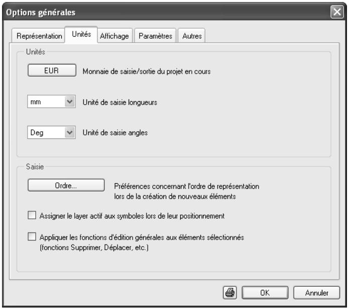 CAD LIMITED ALLPLAN 2005 ARCHITECTURE - Pour définir les unités utilisées - 2
