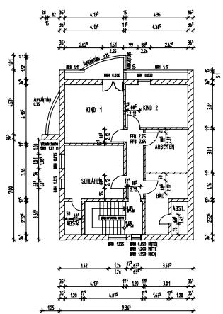 CAD LIMITED ALLPLAN 2005 ARCHITECTURE - Impression de plans - 2