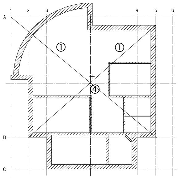 CAD LIMITED ALLPLAN 2005 ARCHITECTURE - Compléter une trame par des lignes - 1