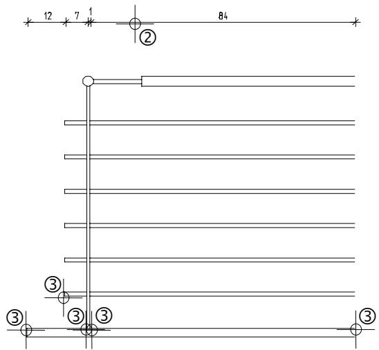 CAD LIMITED ALLPLAN 2005 ARCHITECTURE - Cotation horizontale - 1