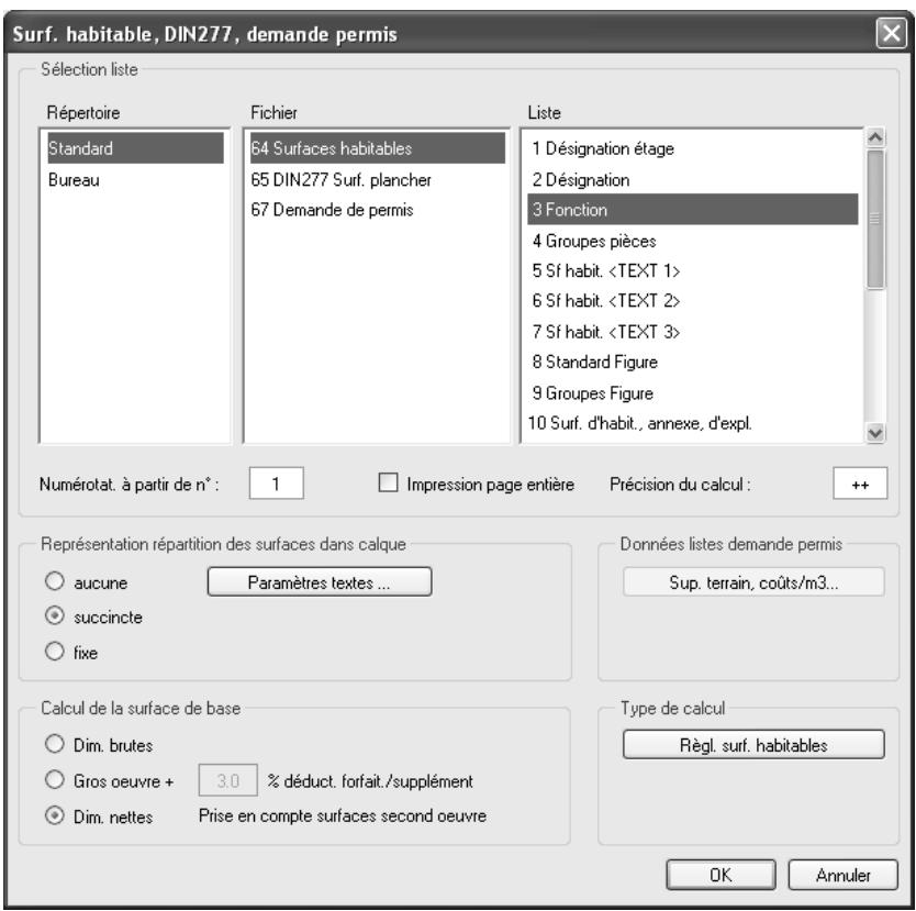 CAD LIMITED ALLPLAN 2005 ARCHITECTURE - Cochez l'option dim. nettes. - 1