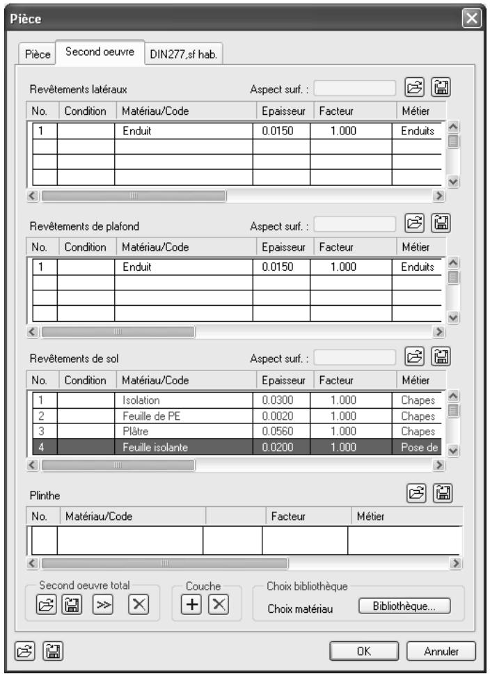 CAD LIMITED ALLPLAN 2005 ARCHITECTURE - Pour créer une pièce - 4
