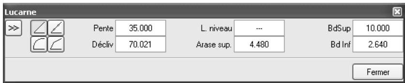 CAD LIMITED ALLPLAN 2005 ARCHITECTURE - Pour créer une lucarne - 1