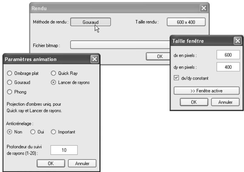 CAD LIMITED ALLPLAN 2005 ARCHITECTURE - Pour réaliser le rendu d'une image - 1