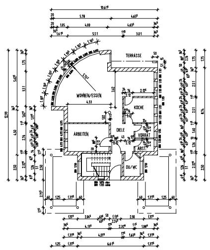 CAD LIMITED ALLPLAN 2005 ARCHITECTURE - Impression de plans - 1