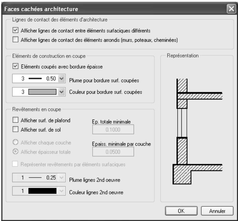 CAD LIMITED ALLPLAN 2005 ARCHITECTURE - Calculer et positionner une coupe - 3