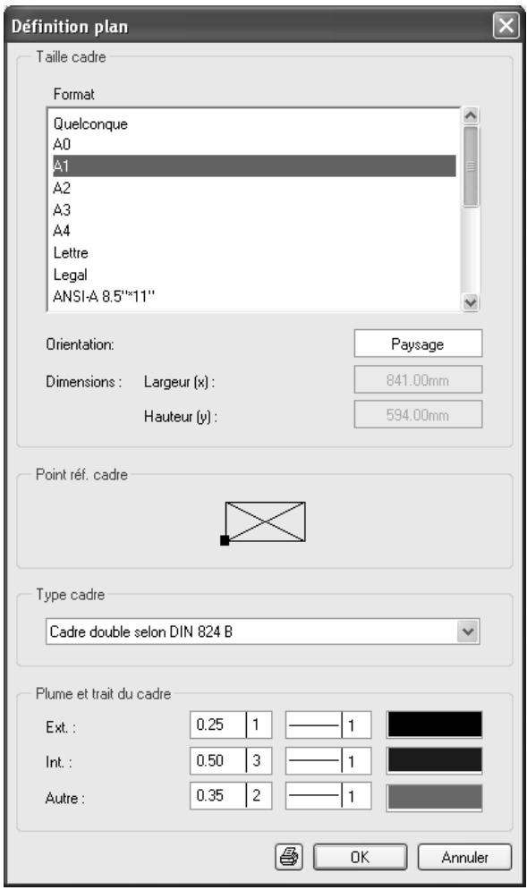 CAD LIMITED ALLPLAN 2005 ARCHITECTURE - Pour définir un plan - 2