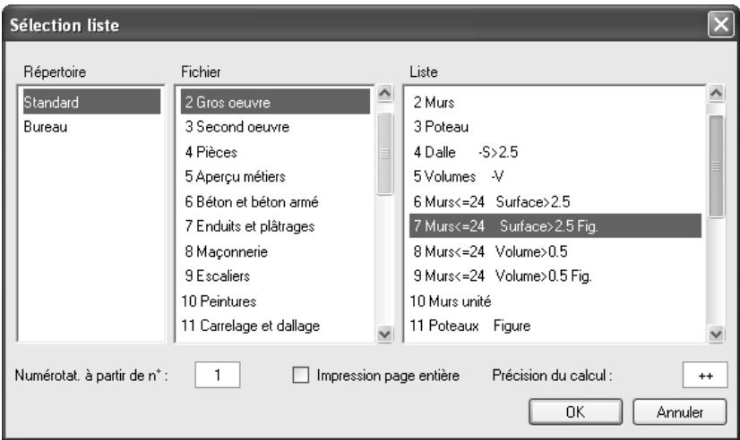 CAD LIMITED ALLPLAN 2005 ARCHITECTURE - Pour définir un critère de recherche - 5