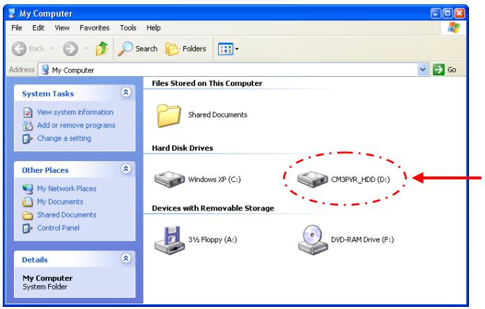CONCEPTRONIC CM3PVRD - Connect the unit to your computer - 1