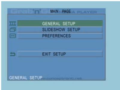 CONCEPTRONIC CSM3PL - Configuração geral (General setup) - 1