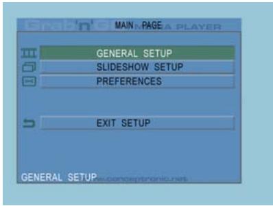 CONCEPTRONIC CSM3PL - Setup Menu - 1
