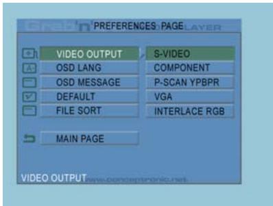 CONCEPTRONIC CSM3PL - Präferenzen (Preferences) - 1