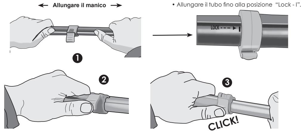 EUROFLEX EZ 2 SUPERCLEAN - Assemblaggio del manico - 1