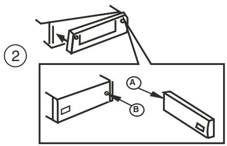 VIETA CCM4000R - Fixation de la façade - 1