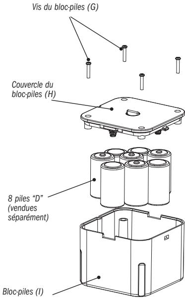 ADVENT ADVW801 - 1\* option. Piles D - 1