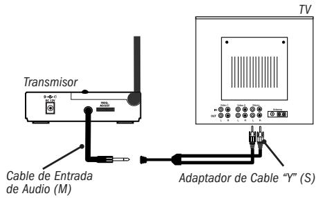 ADVENT ADVW801 - OPCION 2 CONECTANDO A UNA TELEVISION - 1