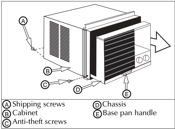 FEDDERS A6Y12F2B-E - Filler Panel Frame Installation - 3