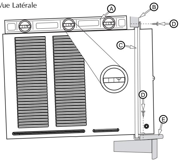 FEDDERS A6Y12F2B-E - Installation des panneaux de replissage - 9