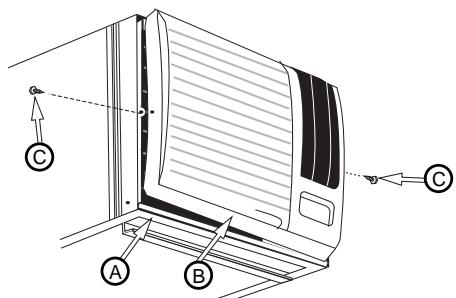 FEDDERS A6Y12F2B-E - Instalación del Marco del Panel de Relleno - 2