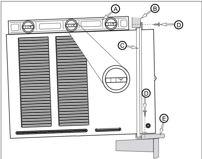 FEDDERS A6Y12F2B-E - Instalación del Marco del Panel de Relleno - 6