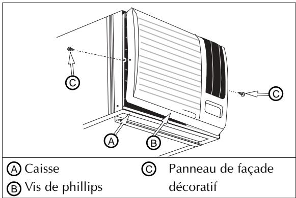 FEDDERS A6Y12F2B-E - Installation des panneaux de replissage - 2