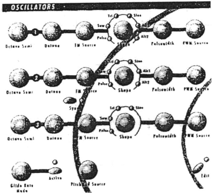 WALDORF Q - Oscillateurs - 1
