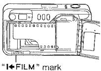 YASHICA T4 ZOOM - 2-2 Loading the Film - 3