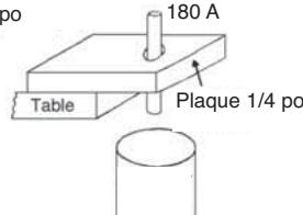 LINCOLN ELECTRIC AC/DC 225/125 - Perçage de trous - 1