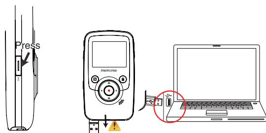 MEMOREX MCC221 - Cargando su Bateria - 1