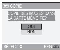 PANALOGIC DMC-FZ8 - Appuyez sur ▲ pour sélectionnner [OUI], puis appuyez sur [MENU/SET]. - 1