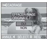 PANALOGIC DMC-FZ8 - Appuyez sur / pour selectionner [OUI] ou [NON] puis appuyez sur [MENU/SET]. - 1