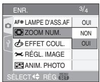 PANALOGIC DMC-FZ8 - Appuyez sur  pour selectionner [OUI], puis appuyez sur [MENU/SET]. - 1