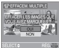 PANALOGIC DMC-FZ8 - Appuyez sur ▲ pour sélectionnner [OUI], puis appuyez sur [MENU/SET]. - 1