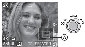 PANALOGIC DMC-FZ8 - Tournez le levier du zoom vers [Q] [T] pour agrandir l'image. - 1