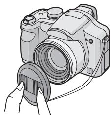 PANALOGIC DMC-FZ8 - Fixation du capuchon d'objectif/Dragonne - 3