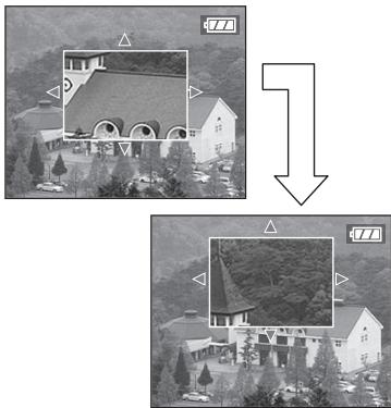 PANALOGIC DMC-FZ8 - Changer la zone de zoom - 1