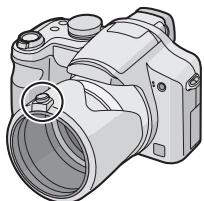 PANALOGIC DMC-FZ8 - Fixez le parasoleil avec la vis vers le haut et serrez-la à nouveau. - 1