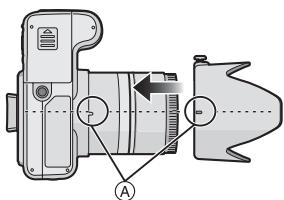PANALOGIC DMC-FZ8 - Fixez I'adaptateur du parasoleil (fourni). - 2
