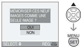PANALOGIC DMC-FZ8 - Appuyez sur ▲ pour sélectionnner [OUI], puis appuyez sur [MENU/SET]. - 1