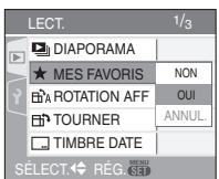 PANALOGIC DMC-FZ8 - Appuyez sur  pour selectionner [OUI] et puis appuyez sur [MENU/SET]. - 1