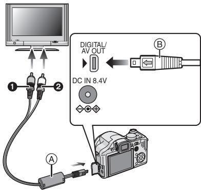 PANALOGIC DMC-FZ8 - Visualisation des images sur un téléviseur - 2