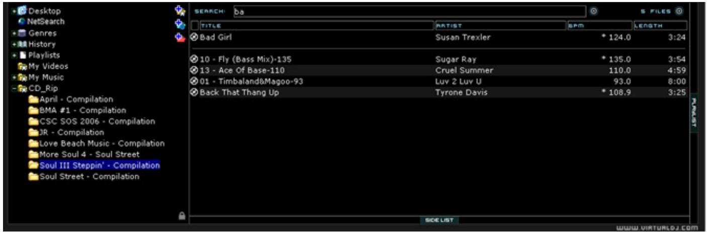 ATOMIX VIRTUAL DJ PROFFESSIONAL V6 - SEARCHING - 2