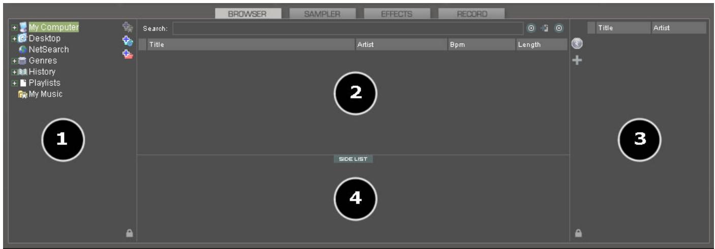 ATOMIX VIRTUAL DJ PROFFESSIONAL V6 - EDIT GRID tab - 2