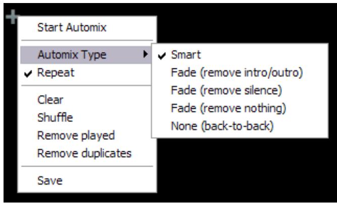ATOMIX VIRTUAL DJ PROFFESSIONAL V6 - Automix Types - 5 modes - 1