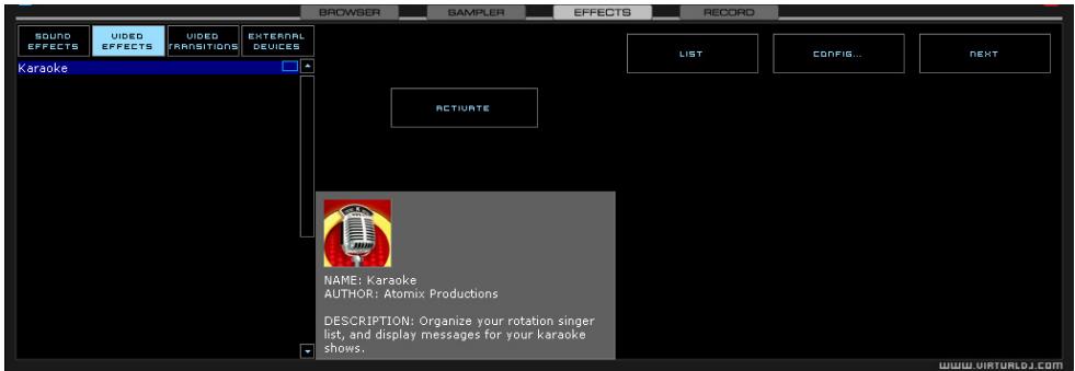 ATOMIX VIRTUAL DJ PROFFESSIONAL V6 - Karaoke Rotation Plug-in – PC version ONLY - 1