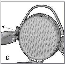 GEORGE FOREMAN GRP106BPBCAN - ATTACH GRILL PLATES - 3