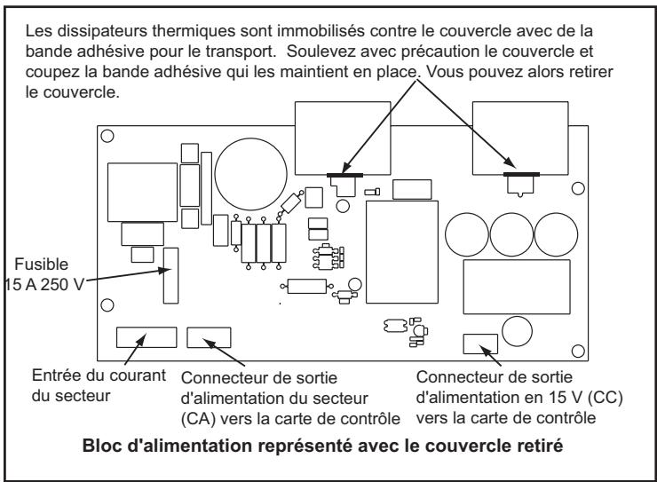 QUADRA FIRE MTVIAE-CE-CWL - Thermocouple sur le tube de chute - 1