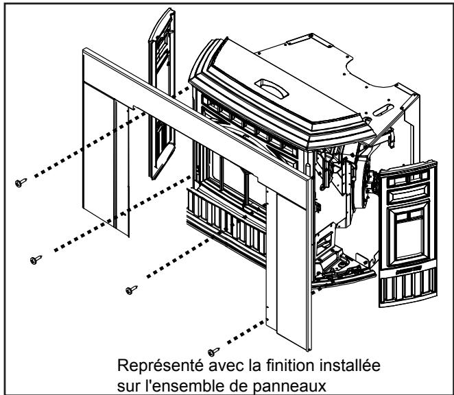 QUADRA FIRE MTVIAE-CE-PMH - Ensemble de panneaux et de finition, modele de base - 3