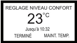 QUADRA FIRE MTVIAE-CE-PMH - RéGLAGE DU NIVEAU DE CONFORT - 2